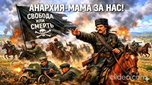 «АНАРХИЯ-МАМА ЗА НАС! ⚡ Чёрное знамя восстания  |  Марш анархистов (ver. 2)  |  VERSE MELODIES