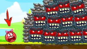 BIG boss in the game about the red ball 4. Animation battle