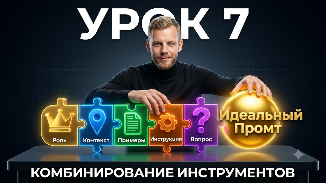 Урок 7 - Комбинирование инструментов ChatGPT: стратегия идеального запроса