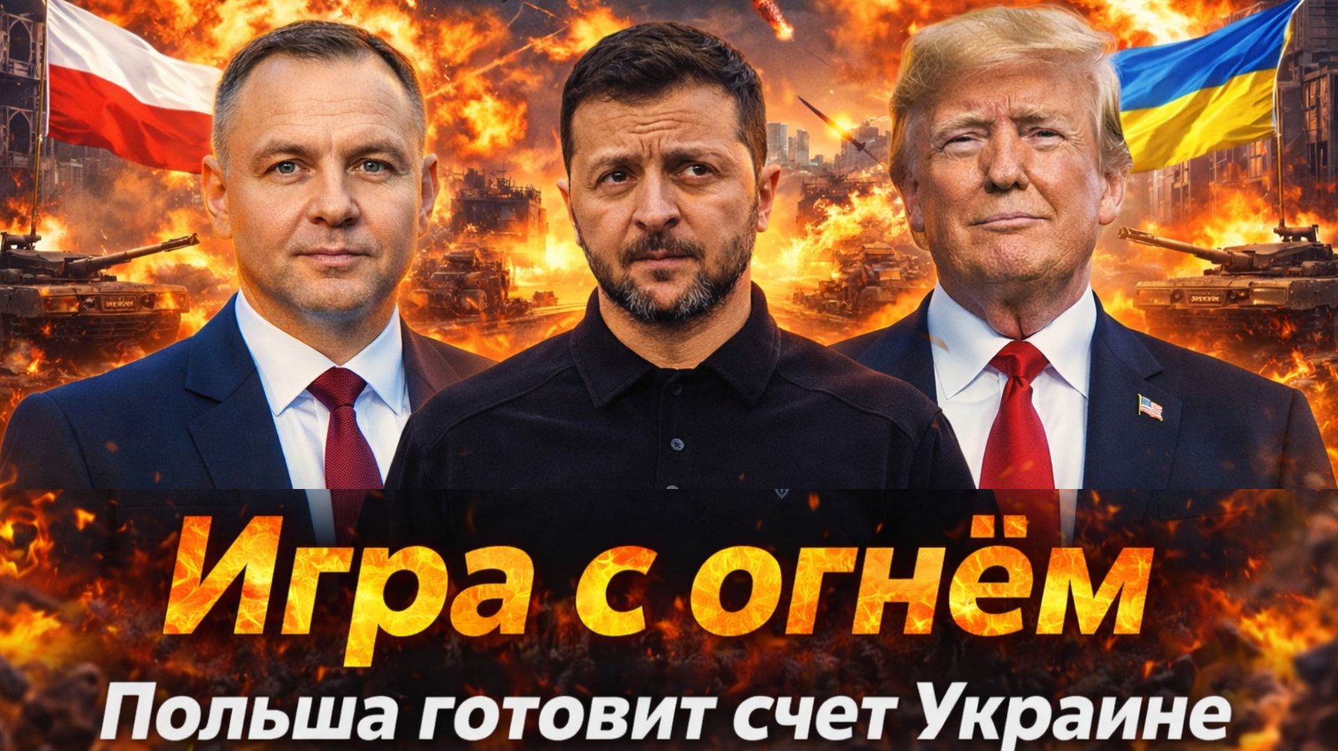 "Польша готовит жесткий ответ Зеленскому ! Киев раскачал польскую политику! Разговор о территориях" смотреть онлайн