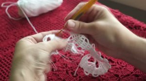 Вязание кружева в технике брюгге часть 3