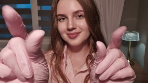 АСМР Быстрый Массаж Лица в Перчатках