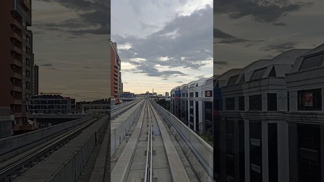 The Golden Line in amazing Bangkok #mrt