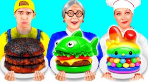 Кулинарный Челлендж# Я против Бабушки # Фантастическая Кулинарная Битва от DuKoDu Challenge