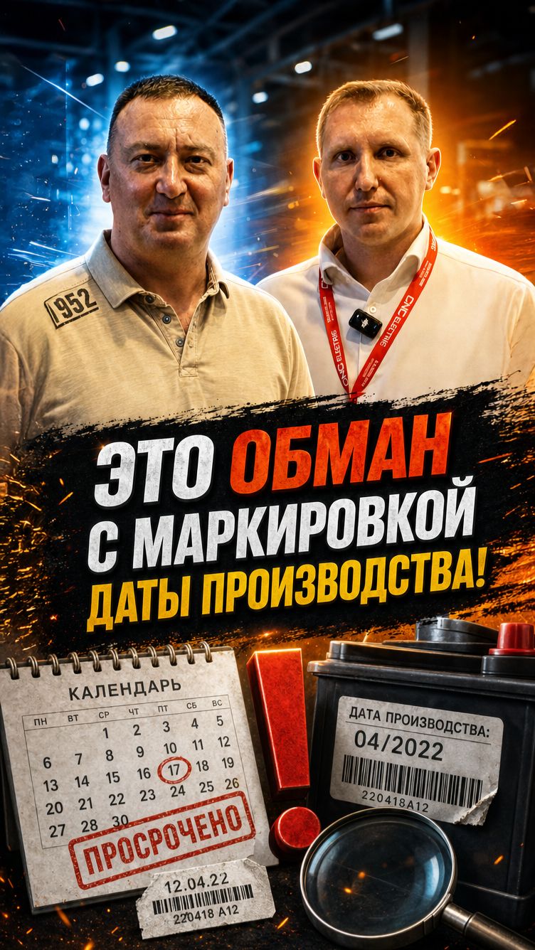 Это обман с маркировкой даты производства!