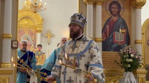 МИТРОПОЛИТ ИГНАТИЙ СОВЕРШИЛ БОЖЕСТВЕННУЮ ЛИТУРГИЮ В НИКОЛО-ТИХВИНСКОМ СОБОРНОМ ХРАМЕ (09.07.2026)