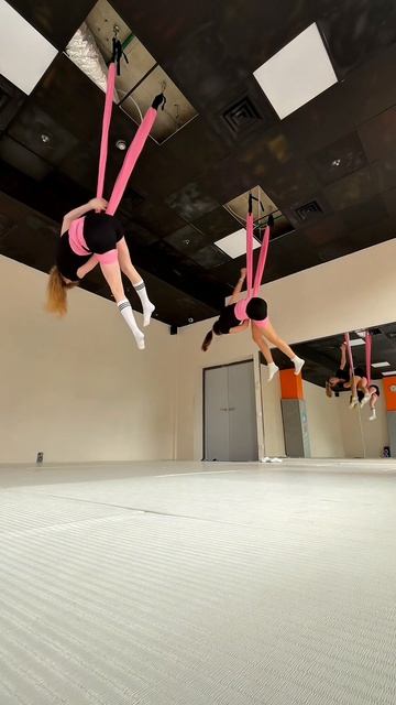 Танец в гамаке. Элемент МПИРАЛЬ. #AIRDANCE