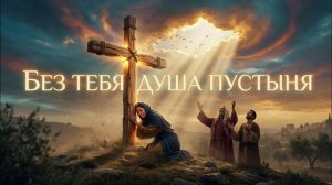 Невероятная Христианская Песня БЕЗ ТЕБЯ ДУША ПУСТЫНЯ Послушай прямо сейчас