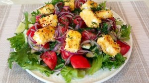 Нереально Вкусный Салат / Салат Летний с Помидорами и Фетой /