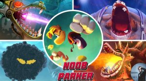 Rayman Legends - Все Боссы + Концовка.