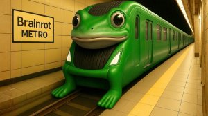 Брейнроты превращаются в ПОЕЗДА МЕТРО! 🚇 Мульт.