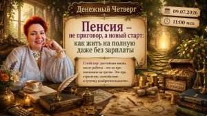 ДЧ №36. Пенсия - не приговор, а новый старт: как жить на полную даже без зарплаты