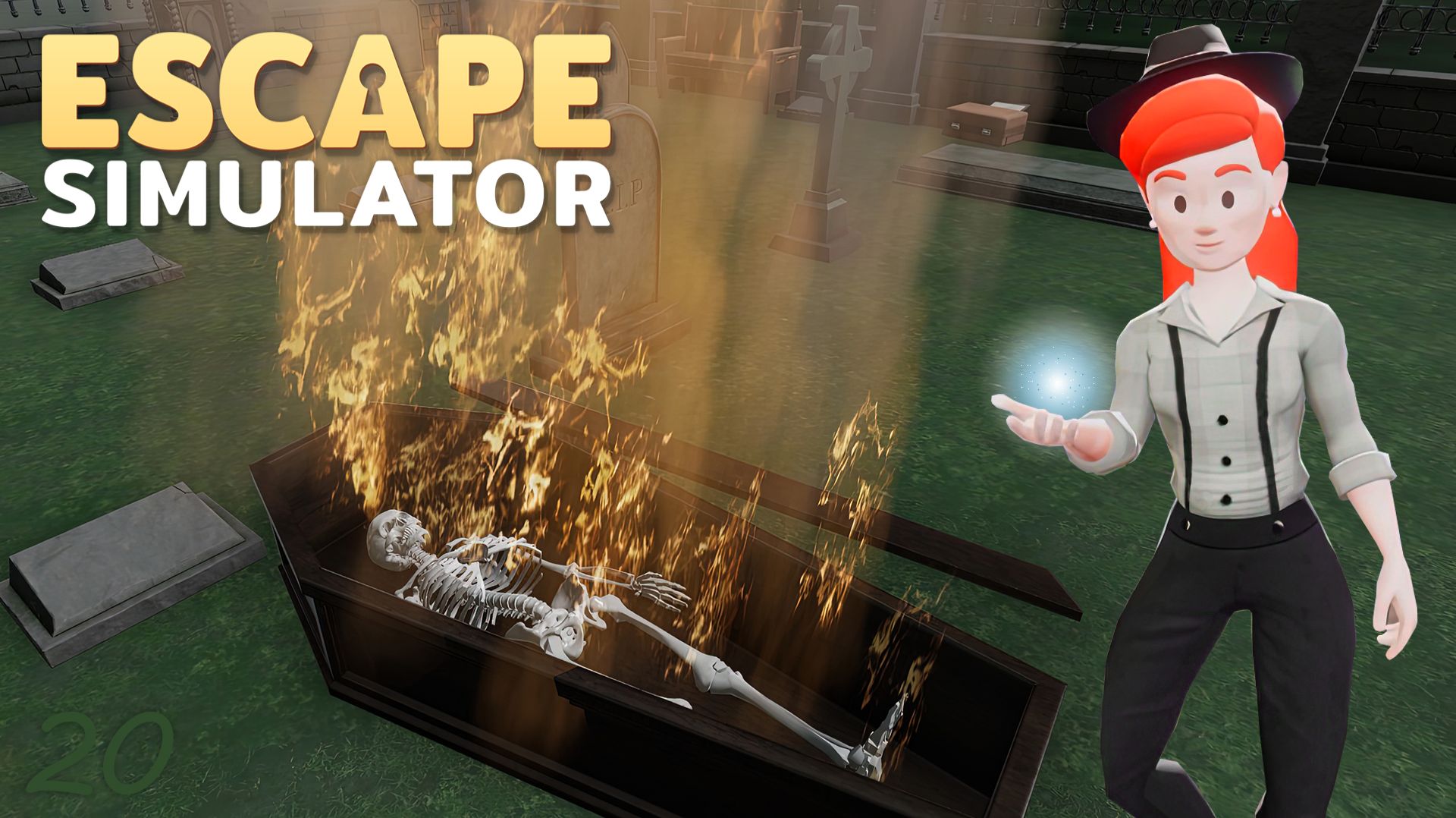 Изгнание призрака и демона – Escape Simulator #20