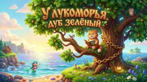 У лукоморья дуб зеленый...Мультфильм для детей