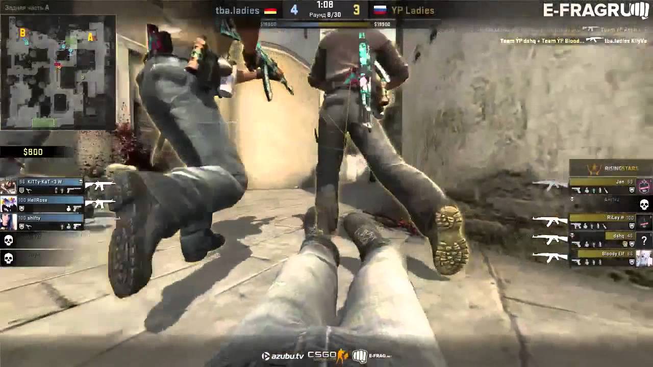 E Frag Female : Tba vs YP 2 @L1ksonic смотреть онлайн