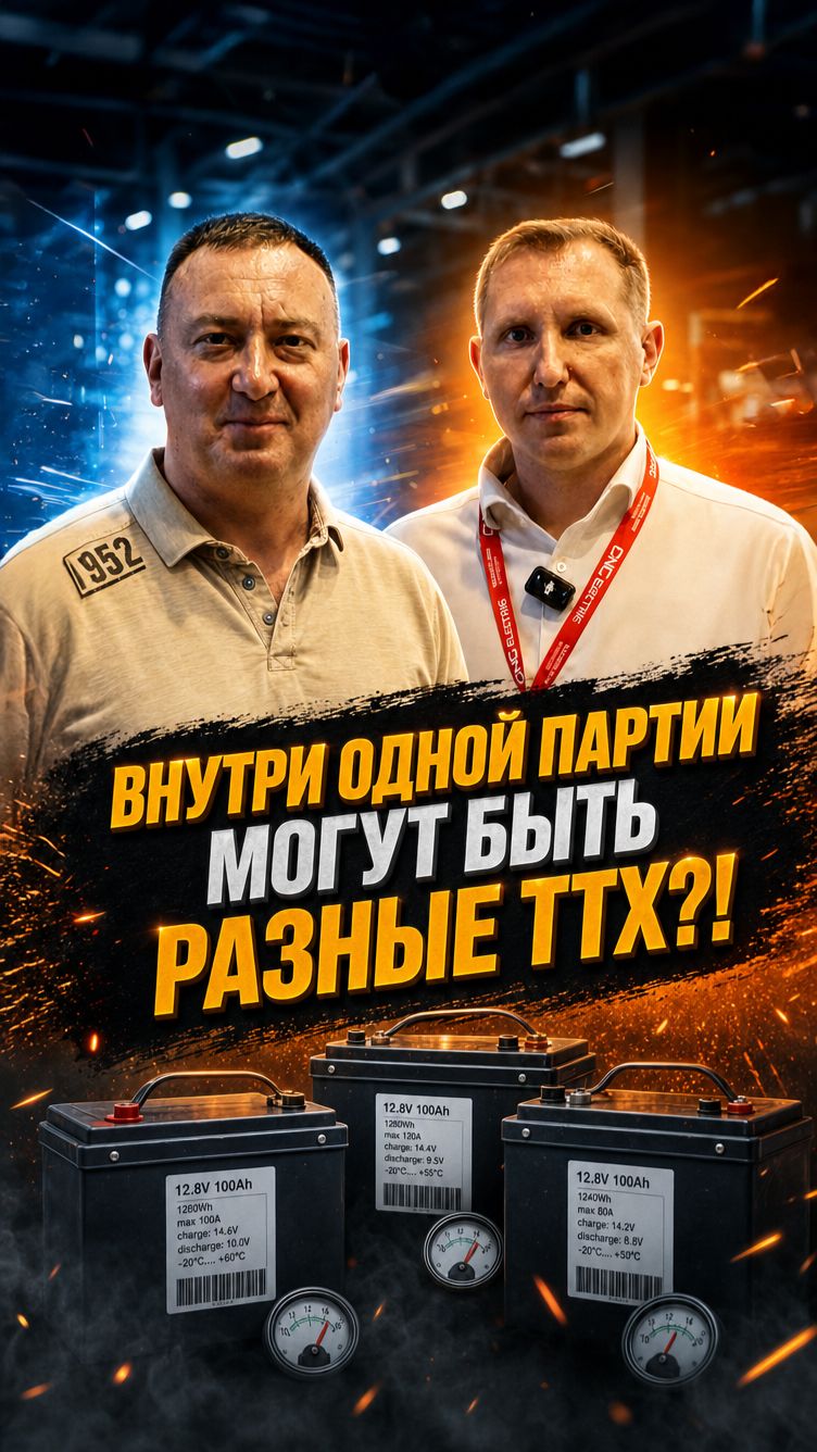 Внутри одной партии могут быть разные ТТХ?!