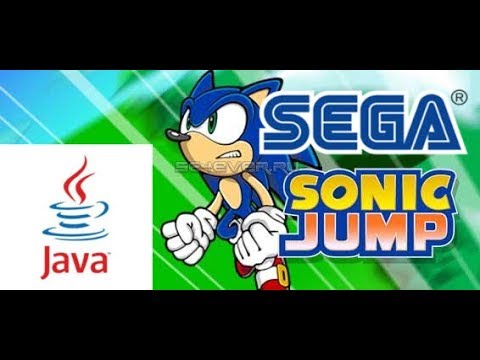 "Sonic Jump" JAVA GAME (SEGA & Glu Mobile 2007 year) смотреть онлайн