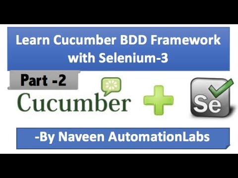 Cucumber - jvm (Cucumber Options) with Selenium WebDriver - Part 2 смотреть онлайн