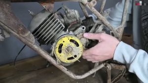 Реставрация смешного мелкого мотоцикла