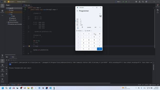 JAVA Урок 018. Побитовые операции. смотреть онлайн