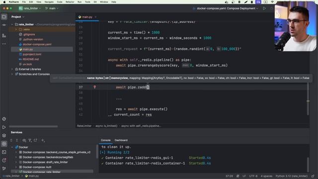 Пишем ограничитель запросов С НУЛЯ на Python + Redis смотреть онлайн