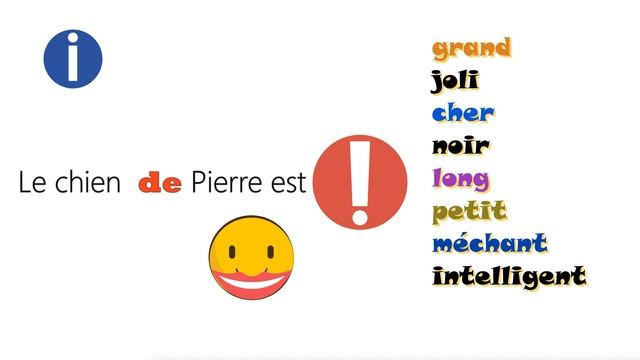 Предлоги французского языка. Предлог De в простой фразе. Préposition DE dans la phrase simple. смотреть онлайн