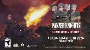 Panzer Knights Commanders Edition — обзор игрового процесса. Трейлер PS5