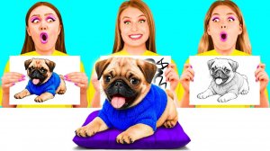 Кто Лучше Нарисует Предмет, Получит Его # Эпичная Битва c Едой от DuKoDu Challenge
