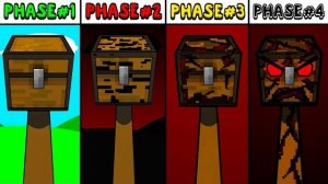 ВСЕ ФАЗЫ НОВОГО СПРУНКИ OC ИЗ СУНДУКА MINECRAFT ОТ 1 ДО 4 ФАЗЫ