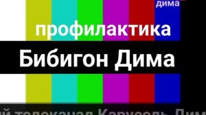 Конец вещание Бибигон дима Начало вещание Карусель Дима (17.06.2026)