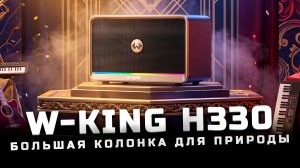 Большая колонка для природы | Обзор W-King H330