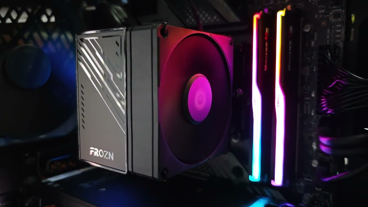 Вентилятор кулера ID COOLING FROZN A400 BLACK максимальная частота 2400 rpm смотреть онлайн