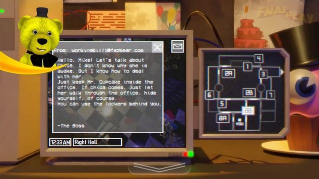 Чика Очень Хочет Свой Кексик FNAF Mike's Travel смотреть онлайн