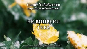 Не вопреки Тебе