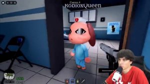 ОН СЕЙЧАС МЕНЯ СОЖРЁТ!😱 МЫ С ЖЕНОЙ ЛЕЧИМ ЖИВОТНЫХ С АНОМАЛИЯМИ В ROBLOX