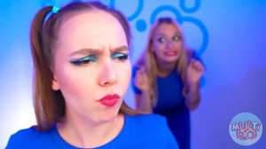 Челлендж с Синей Едой # Смешные ситуации с едой от Multi DO Fun Challenge