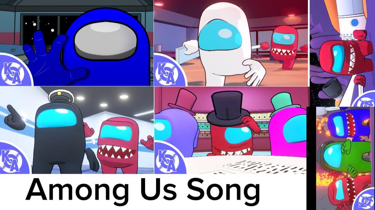 Among Us Song Compilation @KyleAllenMusic смотреть онлайн