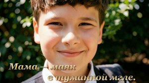 Мама,-маяк в туманной мгле.