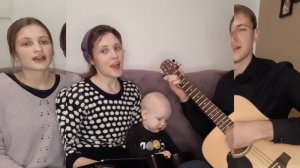 И В СНЕГ, И В ДОЖДЬ (ГОСПОДЬ - МОЙ ПАСТЫРЬ) 7я Дегтяревых | Песня под гитару | МСЦ ЕХБ