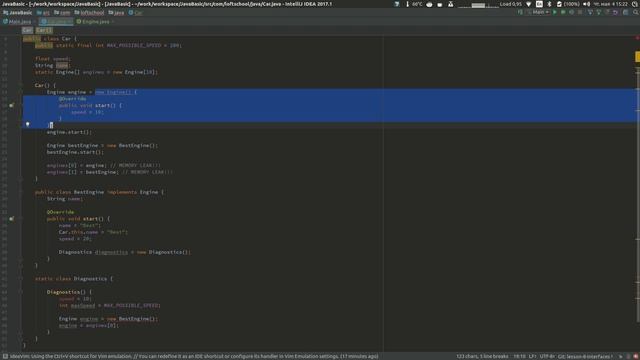 Java для Android-разработчиков - #9 - Внутренние классы и утечки памяти смотреть онлайн