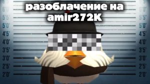 РАЗОБЛАЧЕНИЕ НА Amir272K! (Оскорбляет матерей...)