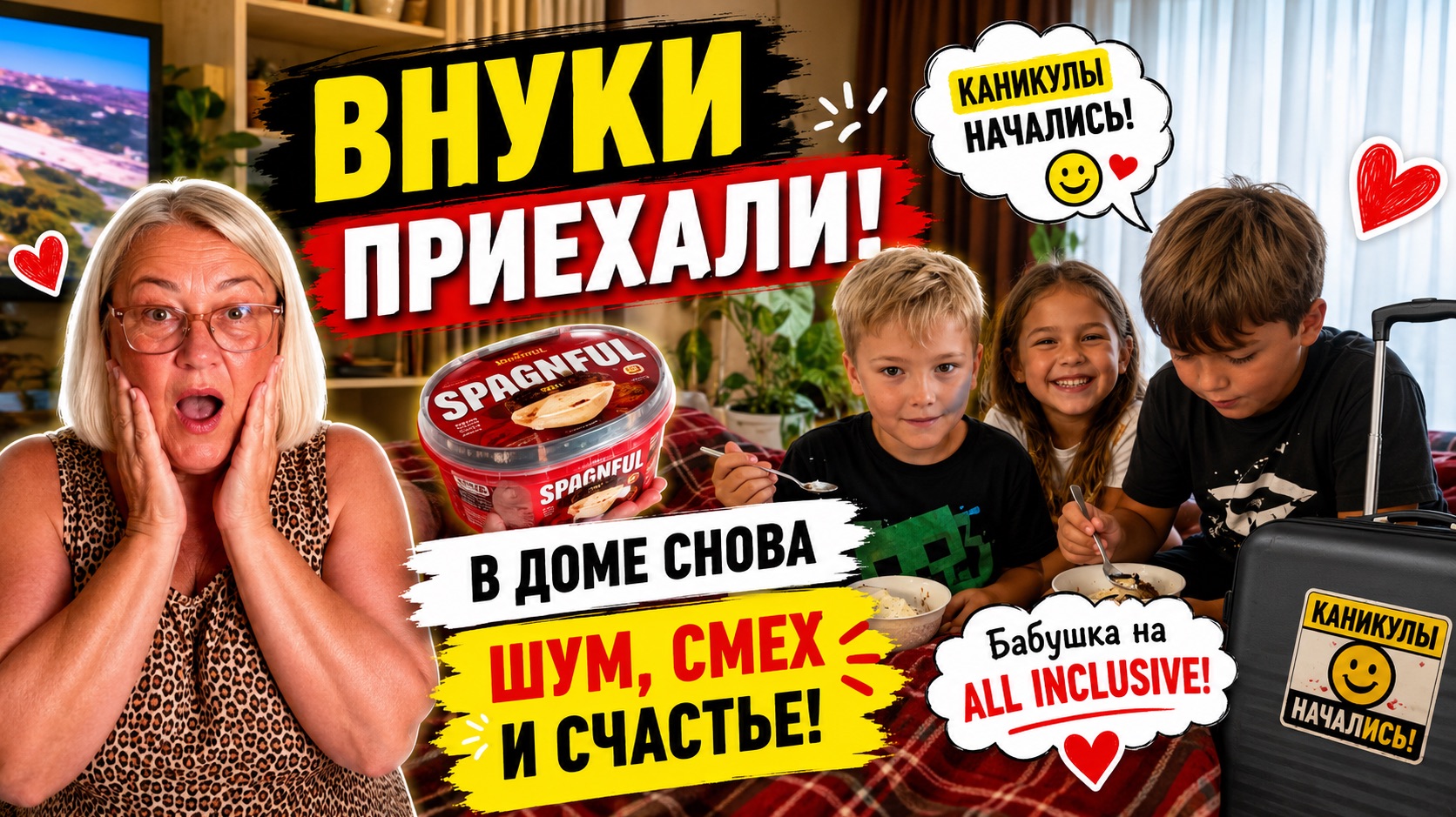 Внуки приехали! Бабушка снова открыла отель «Всё включено» ❤️ смотреть онлайн