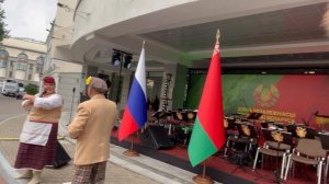 На приёме в посольстве Беларуси в России