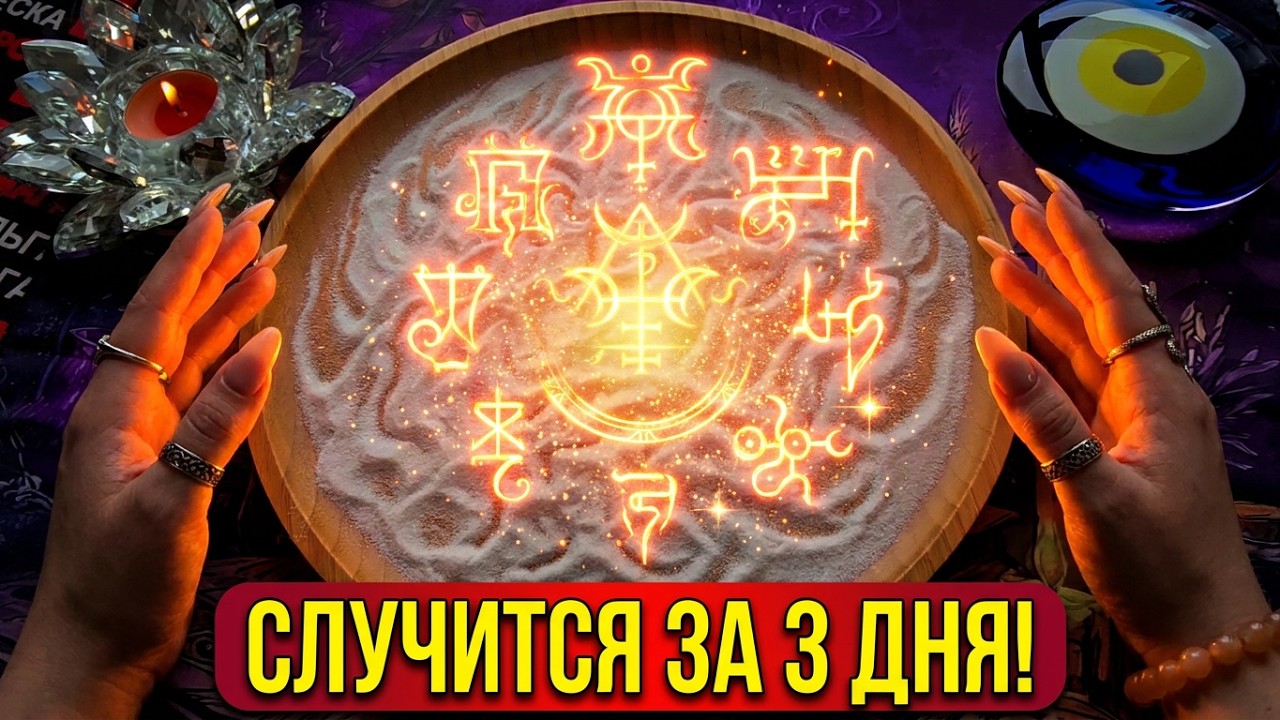🔥ВСЕ ЧТО СКАЖУ СЛУЧИТСЯ ЗА 3 ДНЯ💯❗ Гадание на песке онлайн🧿