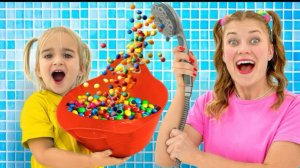 🍿 Волшебное приключение «Конфетный дождь» с Алисой