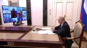 Совещание с членами Правительства России