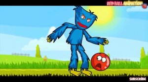 WOW ! INCREDIBLE RED BALL ANIMATION 4 . New cartoon about the ball.