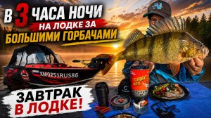 НА РАССВЕТЕ СПИННИНГИ ГНУТСЯ ОТ ГОРБАЧЕЙ! Готовим полезный и вкусный завтрак в лодке.