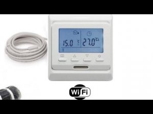 Подключение терморегулятора е51 к wi-fi. Часть 2. Киев Украина