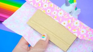 Постройте миниатюрный розовый пентхаус с 2 спальнями из картона #Миниатюрный дом своими руками